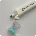 قیمت خرید و فروش ماژیک هایلایتر پاستلی سر شیشه ای بدنه سفید Live Color آبی