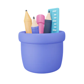 stationery icon 3d ayulduz