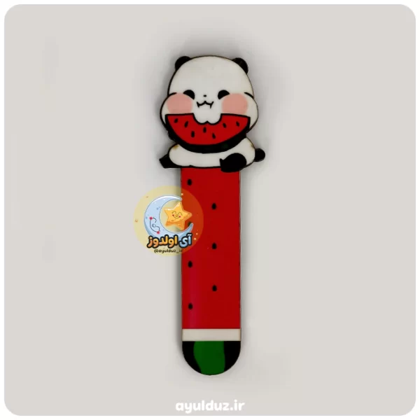 قیمت خرید و فروش بوک مارک چوبی طرح یلدایی هندوانه و پاندا