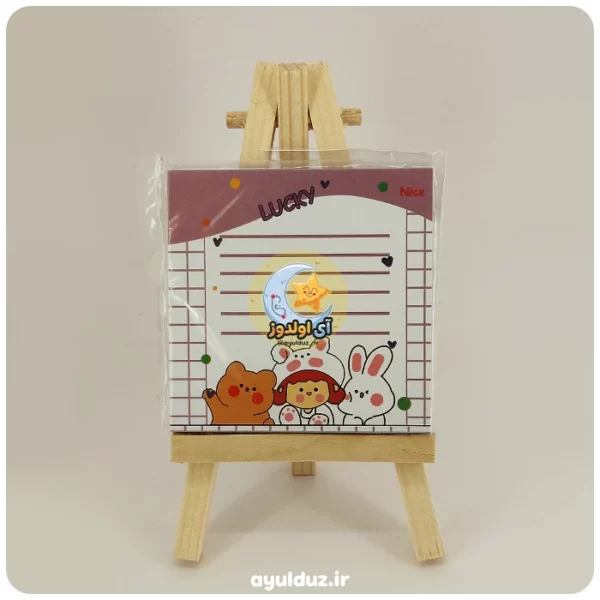 Easel Stand with Fantasy Note Canvas Board 01