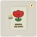 قیمت خرید و فروش دفترچه پاسپورتی طرح گل و کاکتوس