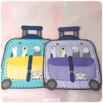 قیمت خرید و فروش زیپ کیپ طرح چمدانی پنجه گربه