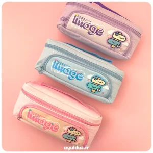 قیمت خرید و فروش جامدادی دو زیپ دسته دار طرح image