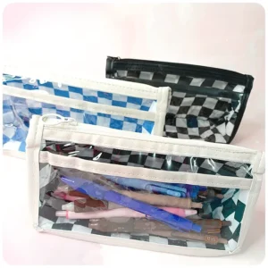 قیمت خرید و فروش جامدادی دو قسمتی جلو شفاف شطرنجی