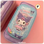 قیمت خرید و فروش جامدادی کیفی دو قسمتی دور زیپ طرح کرومی