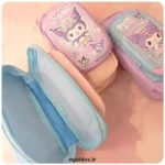 قیمت خرید و فروش جامدادی کیفی دو قسمتی دور زیپ طرح کرومی