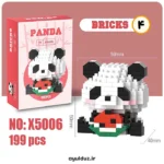 قیمت خرید و فروش مینی لگو ساختنی طرح پاندا سری X