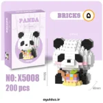 قیمت خرید و فروش مینی لگو ساختنی طرح پاندا سری X
