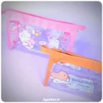 قیمت خرید و فروش جامدادی طلقی شفاف دور چرمی فانتزی