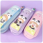 قیمت خرید و فروش جامدادی دو زیپ طرح دختر آویز دار مدل nice