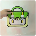 قیمت خرید و فروش زیپ کیپ طرح کیف دستی کوچک - سبز