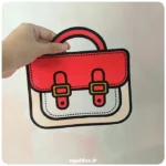 قیمت خرید و فروش زیپ کیپ طرح کیف دستی کوچک - قرمز