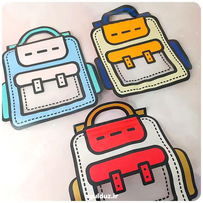 قیمت خرید و فروش زیپ کیپ طرح کیف مدرسه سایز بزرگ