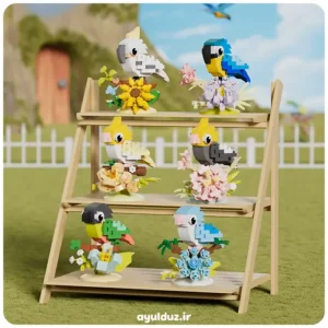 قیمت خرید و فروش مینی لگو ساختنی طرح طوطی سری K