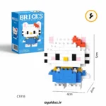 قیمت خرید و فروش مینی لگو ساختنی طرح سانریو C1018 - هلو کیتی