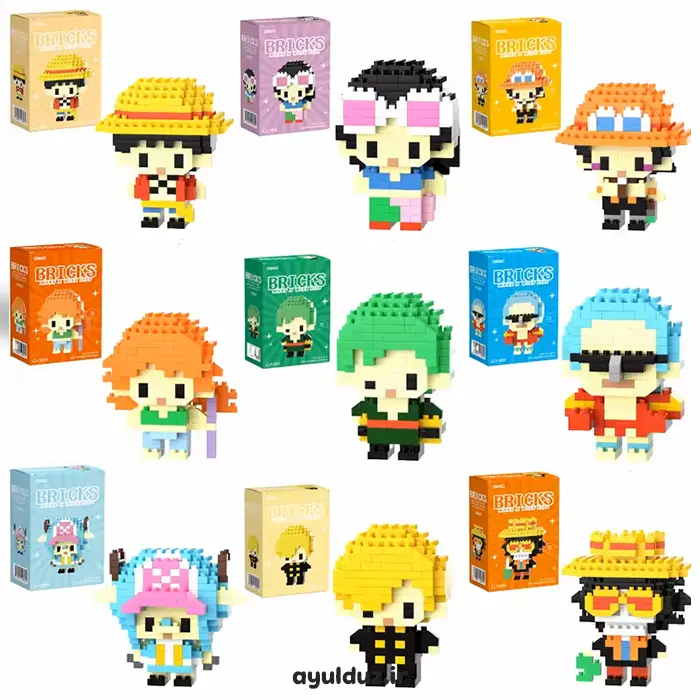 قیمت خرید و فروش مینی لگو ساختنی طرح انیمه وان پیس سری F