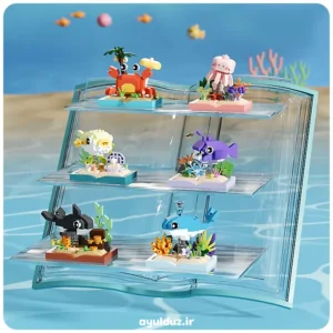 قیمت خرید و فروش مینی لگو ساختنی طرح موجودات دریایی سری K