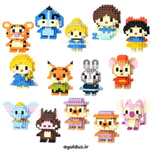 مینی لگو ساختنی طرح دیزنی سری C پارت دوم